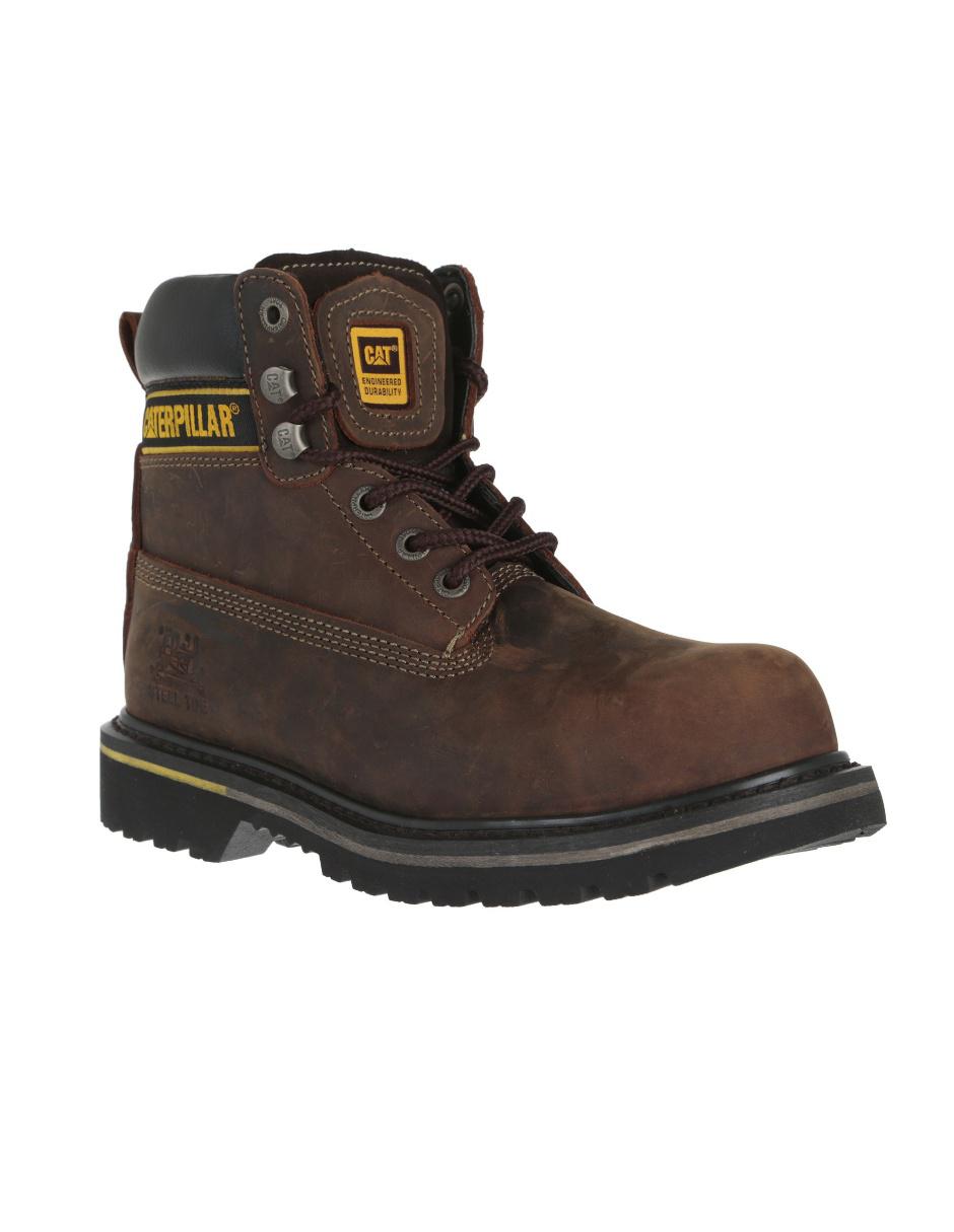 Bota industrial de cuero y piel
