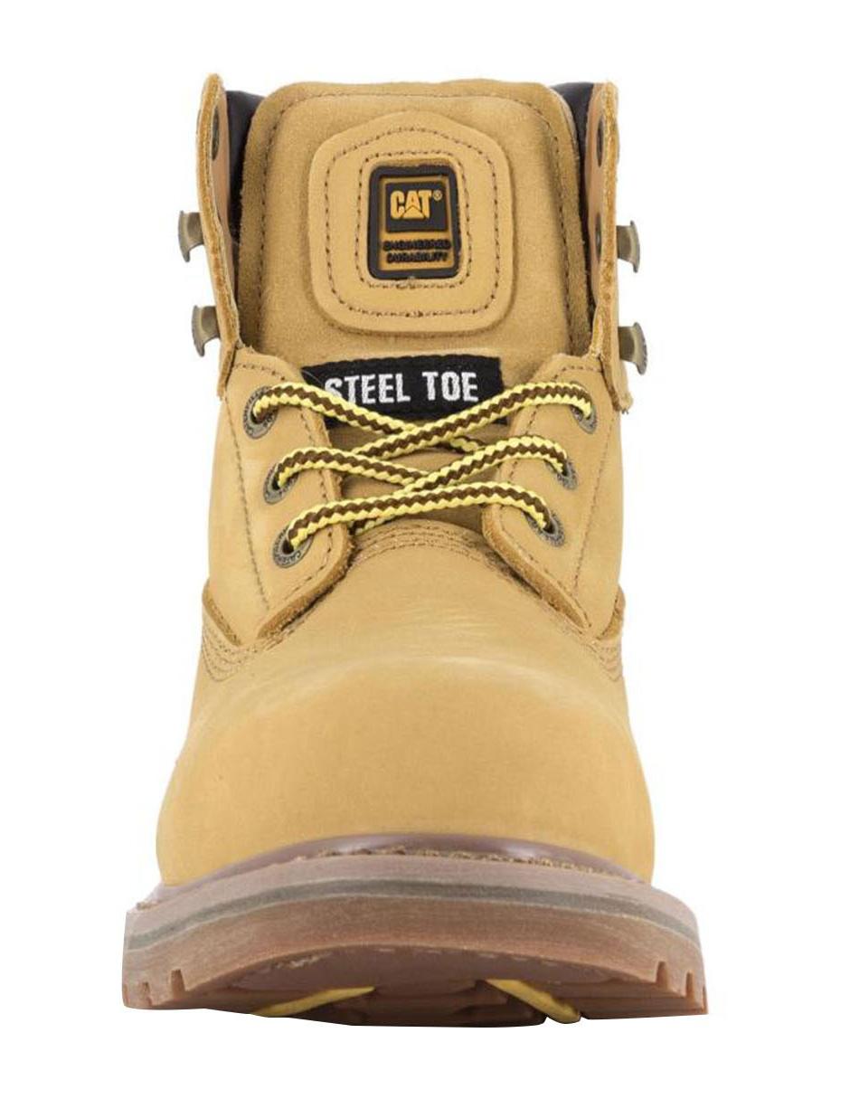 Bota industrial de cuero y piel 6
