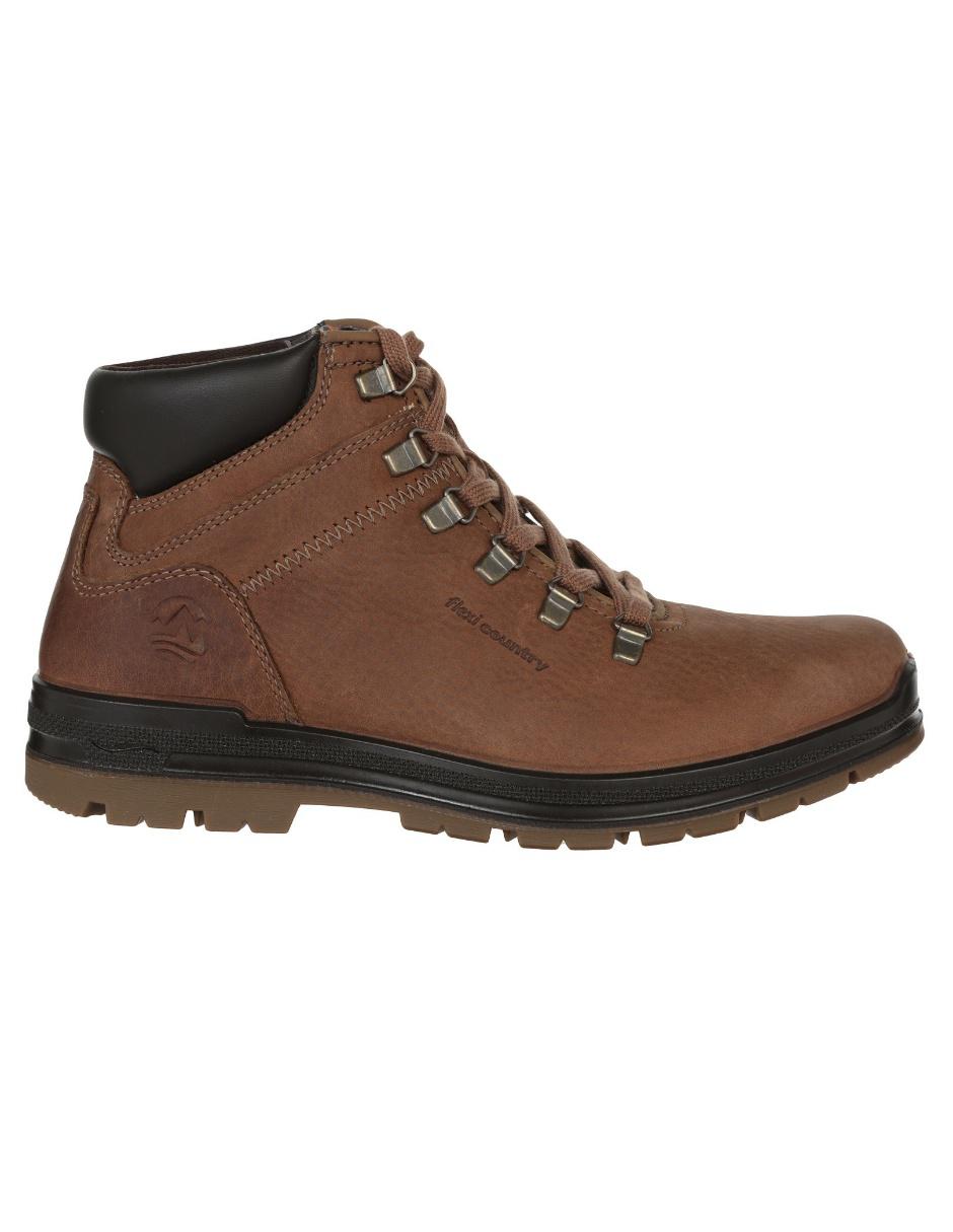 Bota piel café 5