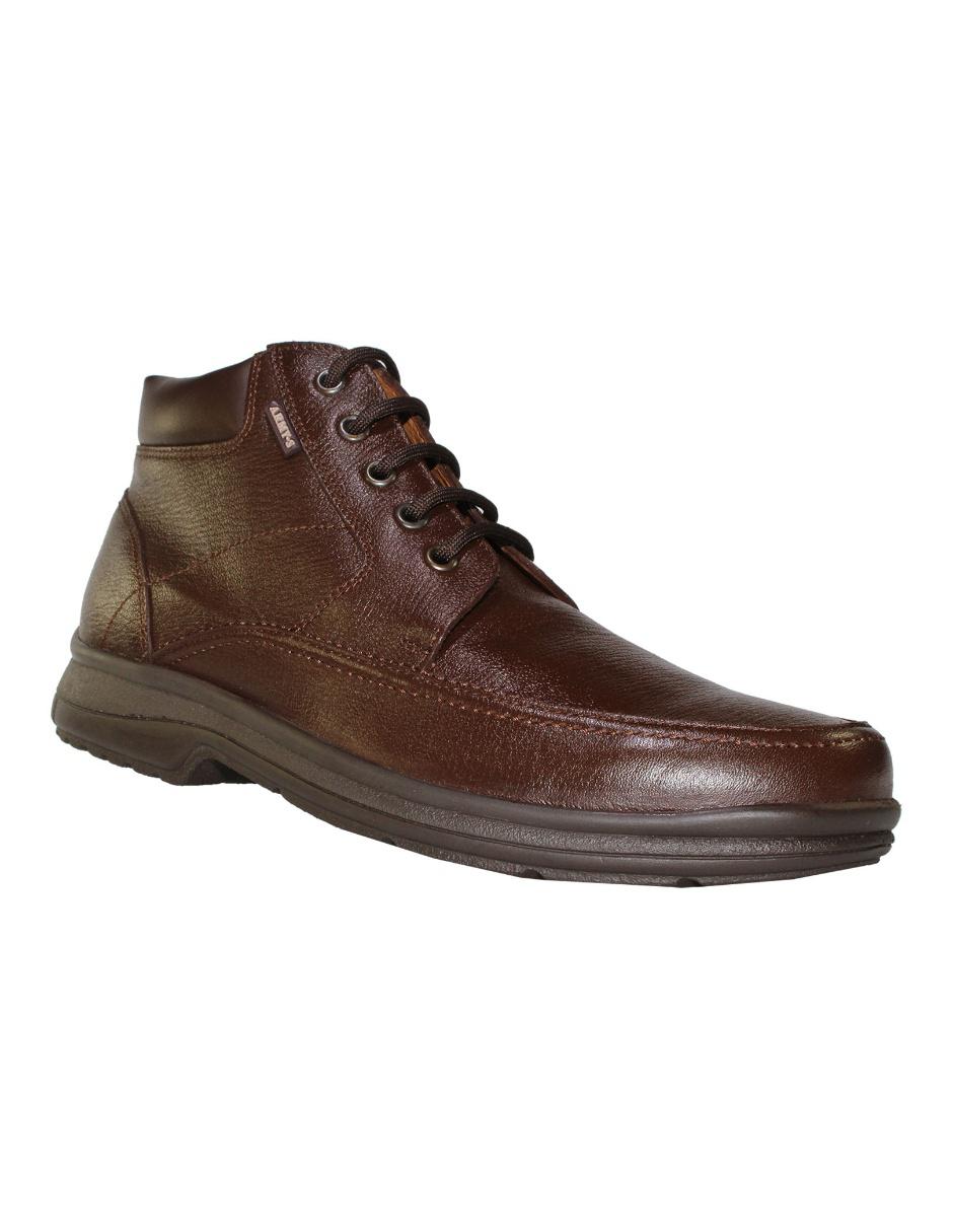 Botín de piel para hombre