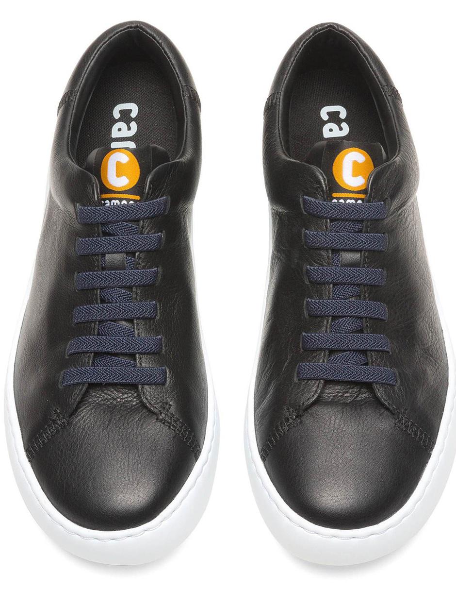 Tenis de piel para hombre