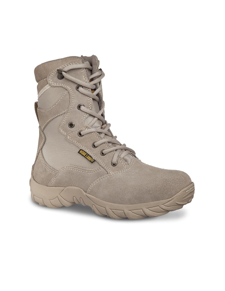 Bota de piel para hombre