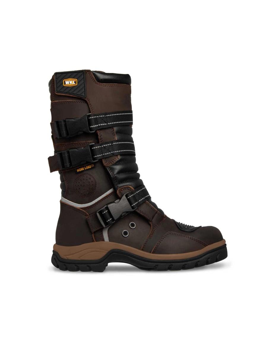 Bota de piel para hombre
