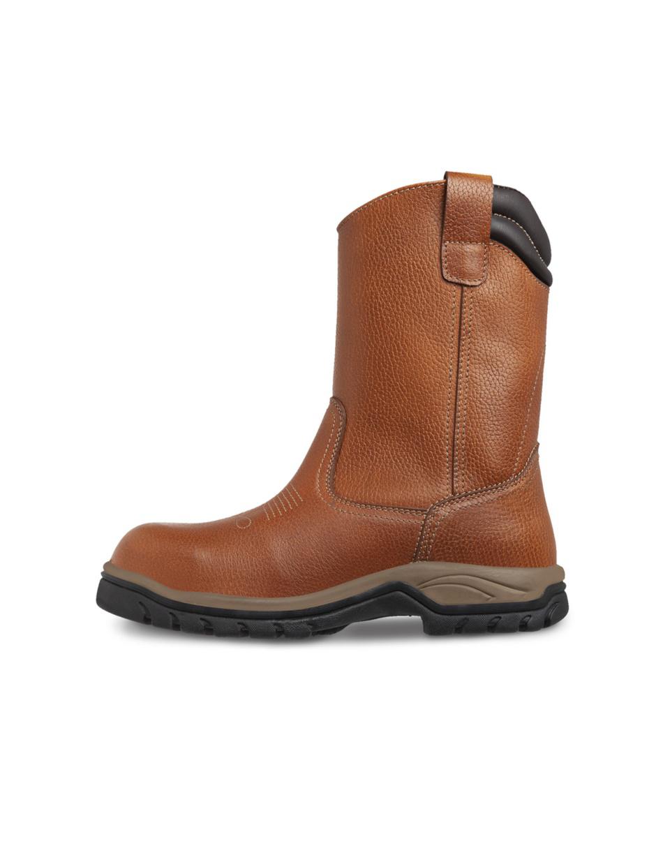 Bota de piel para hombre