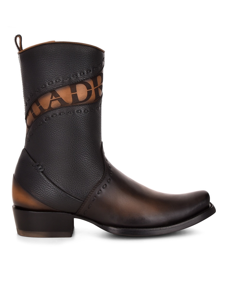 Bota Franco Cuadra de piel para hombre