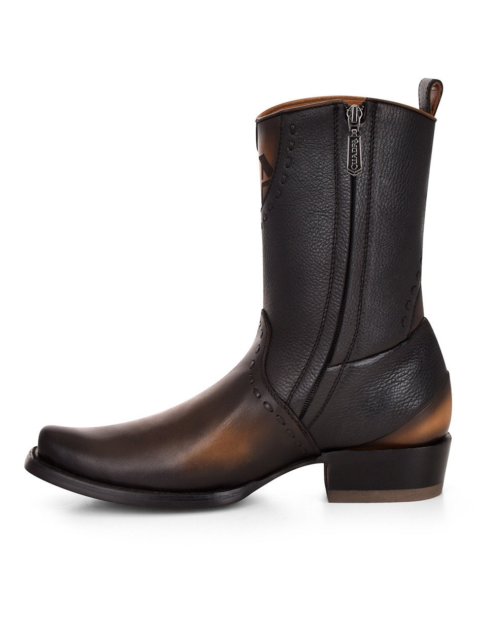 Bota Franco Cuadra de piel para hombre