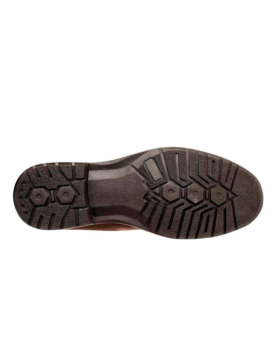 Bota exterior piel color café 3
