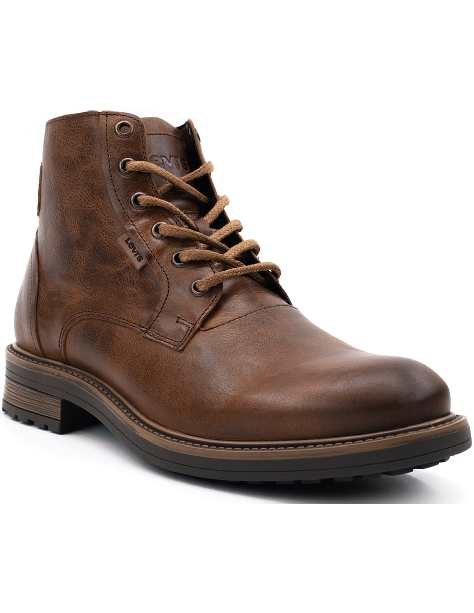 Bota de piel para hombre