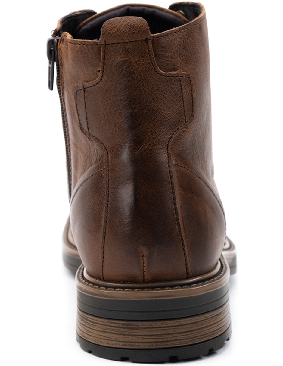 Bota de piel para hombre