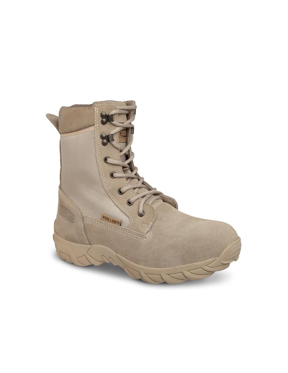 Bota de piel para hombre