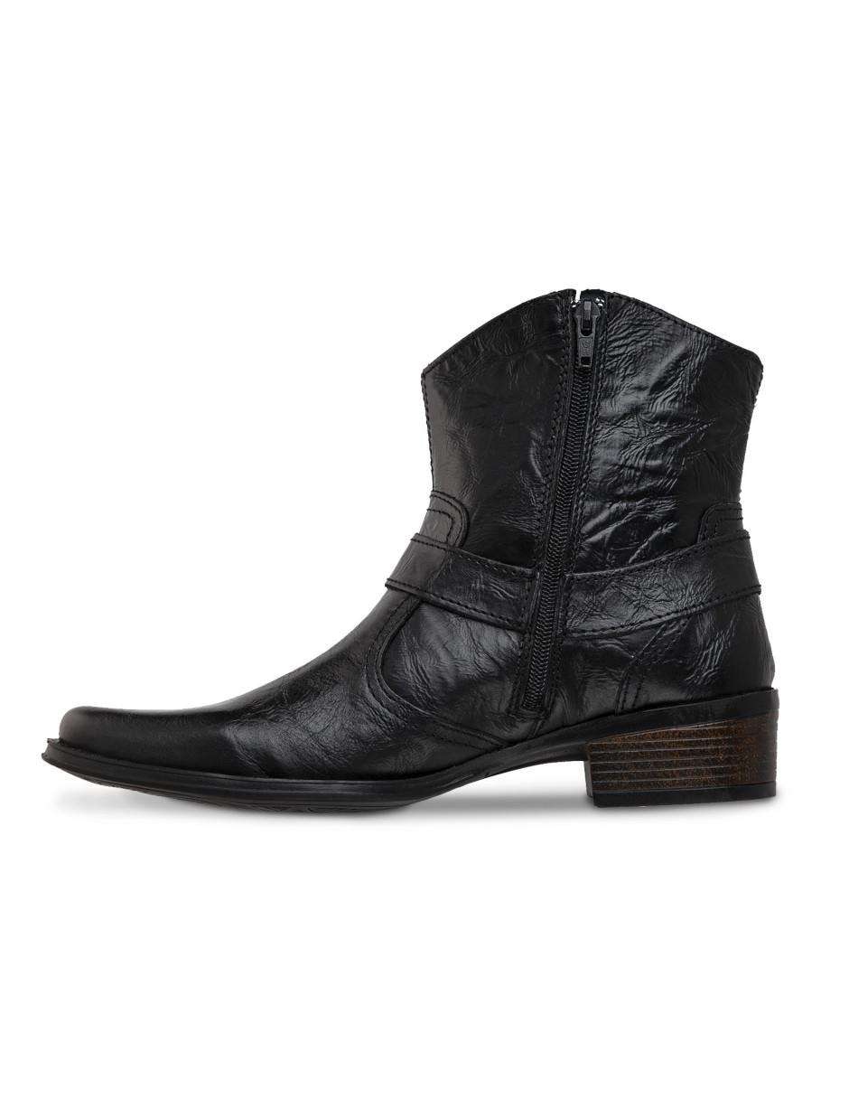 Bota de piel para hombre