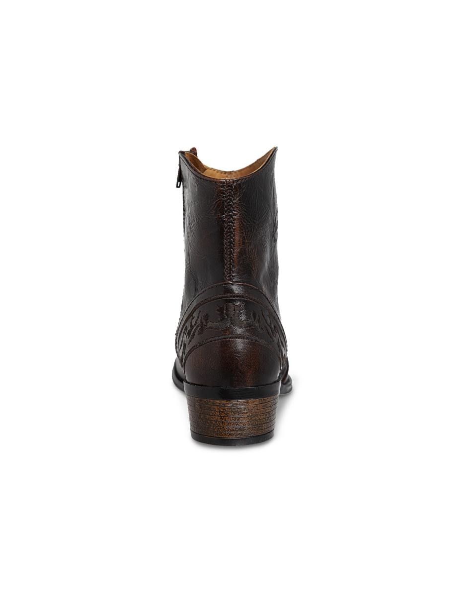Bota de piel para hombre