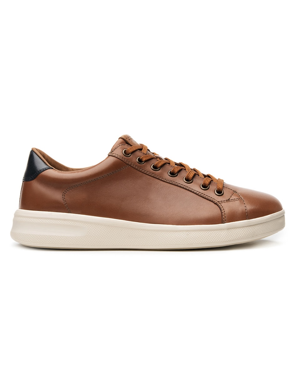 Tenis de piel para hombre
