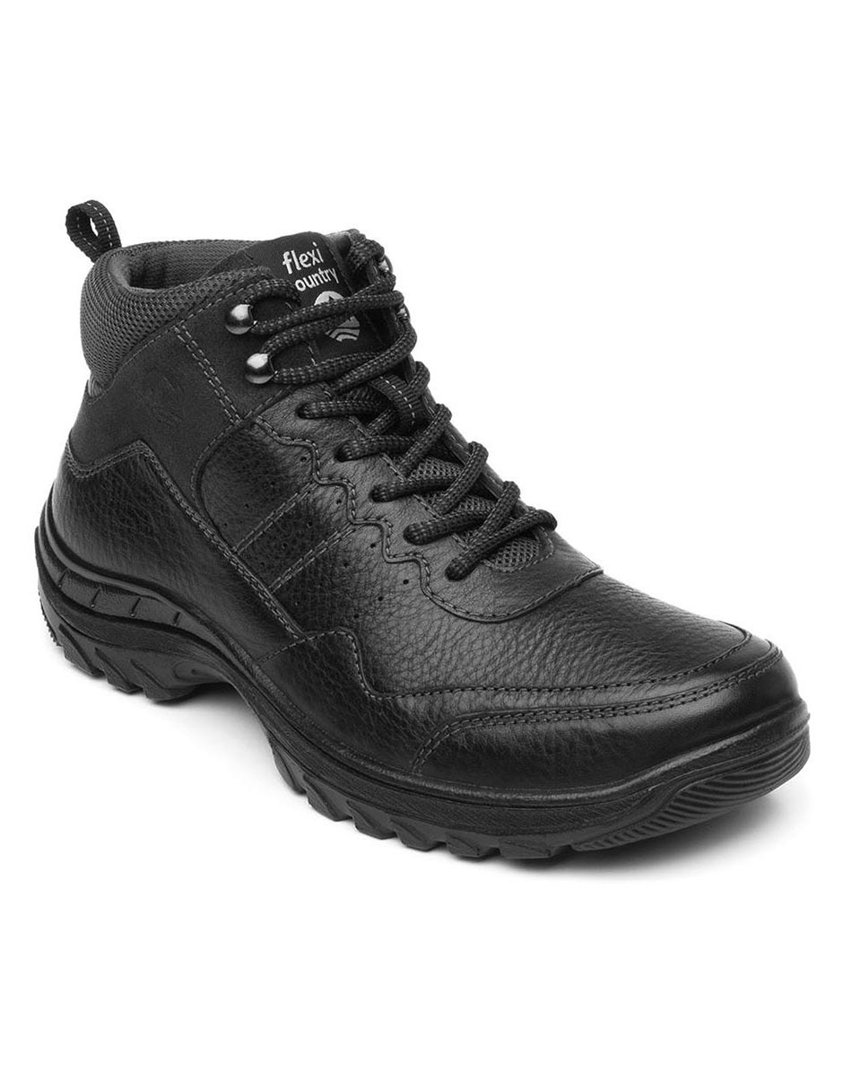 Botín de piel para hombre Botín de piel para hombre