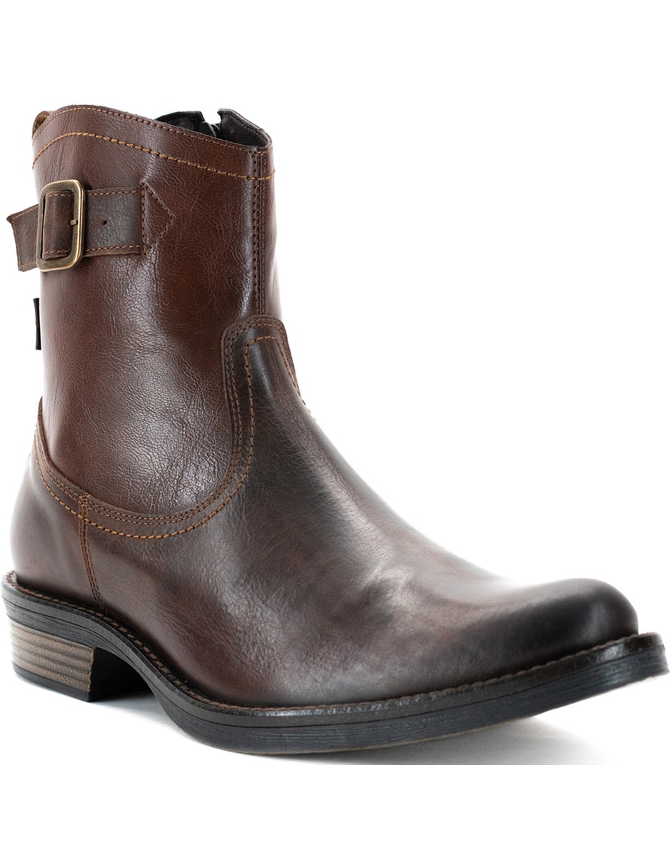 Bota de piel para hombre