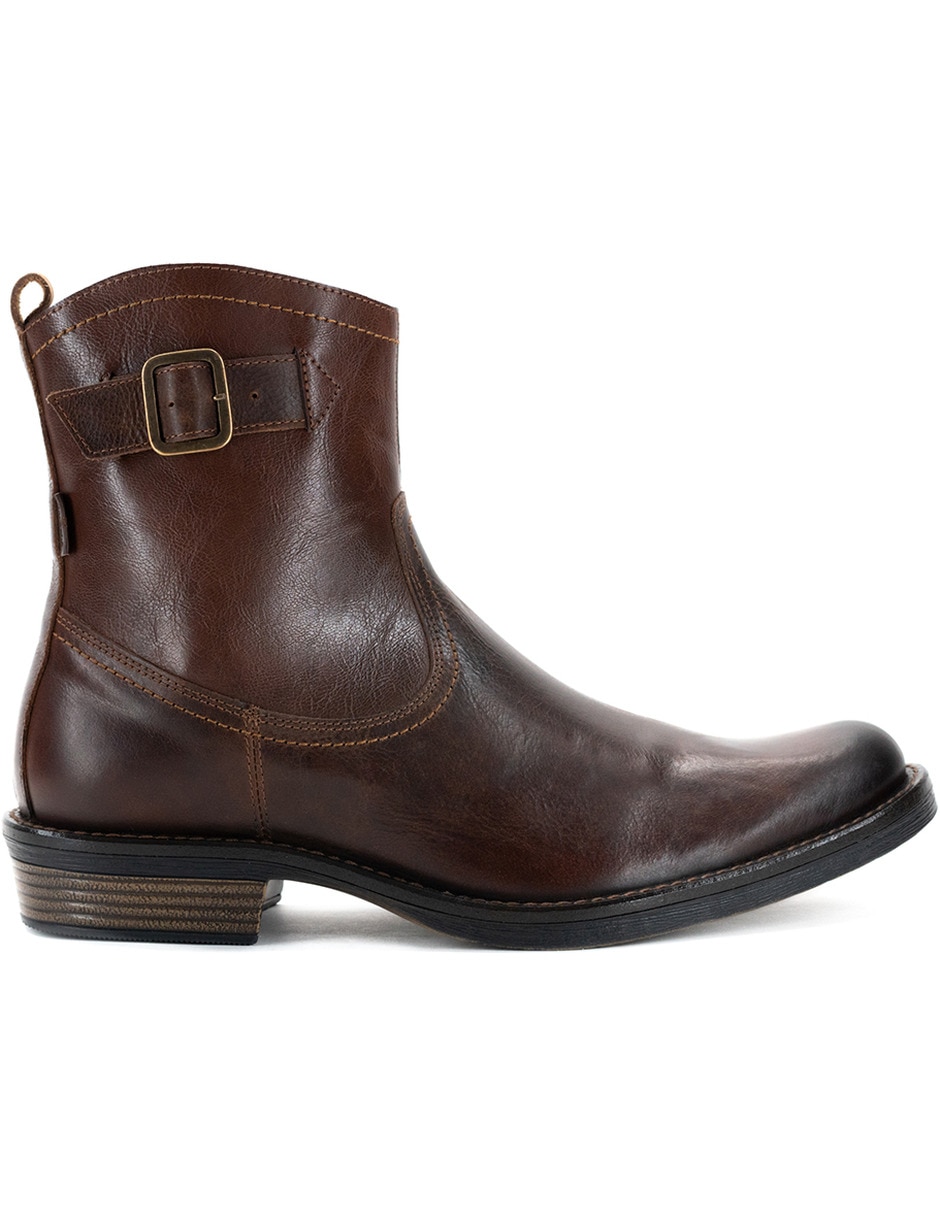 Bota de piel para hombre