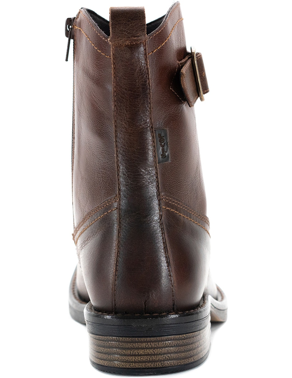Bota de piel para hombre