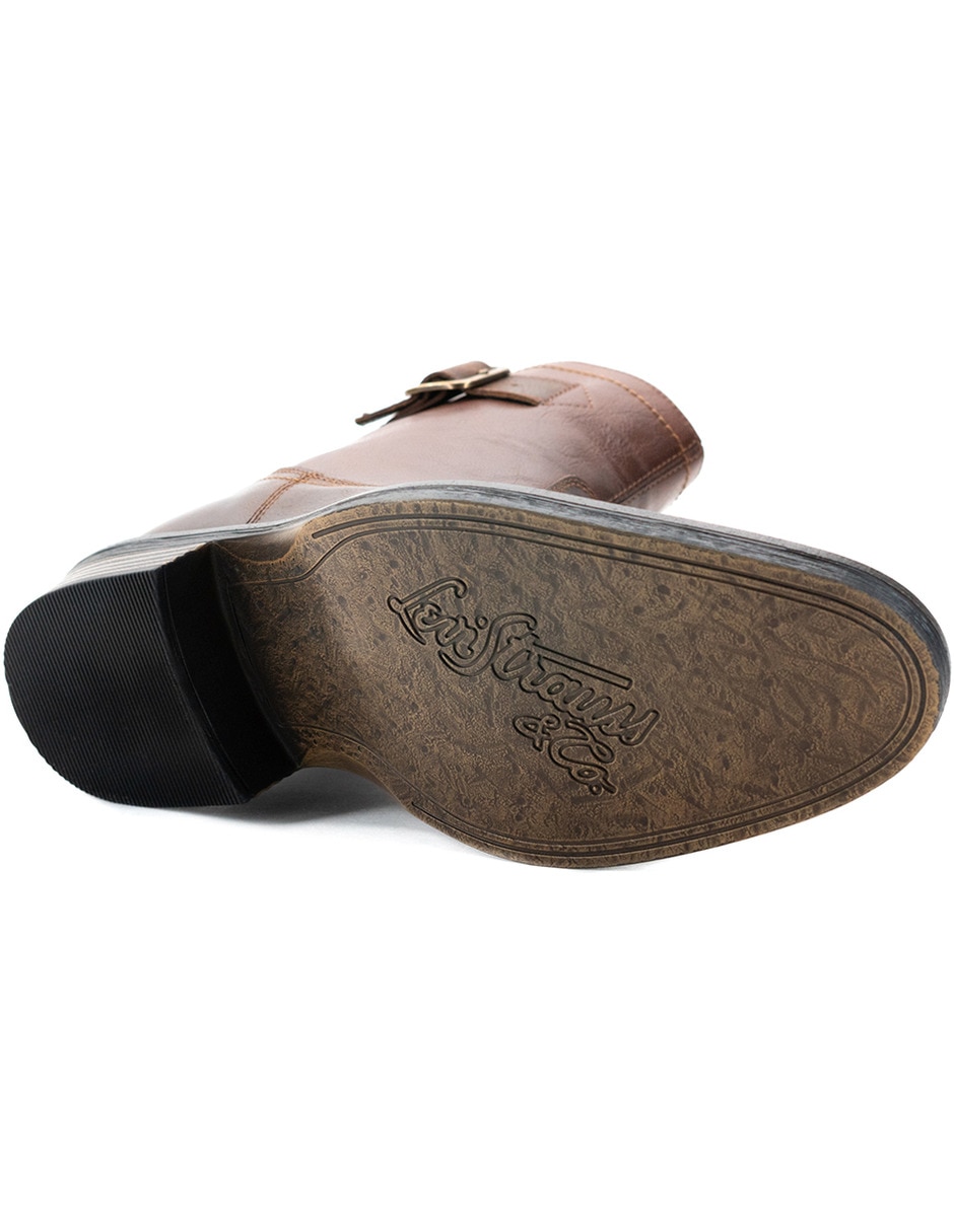 Bota de piel para hombre