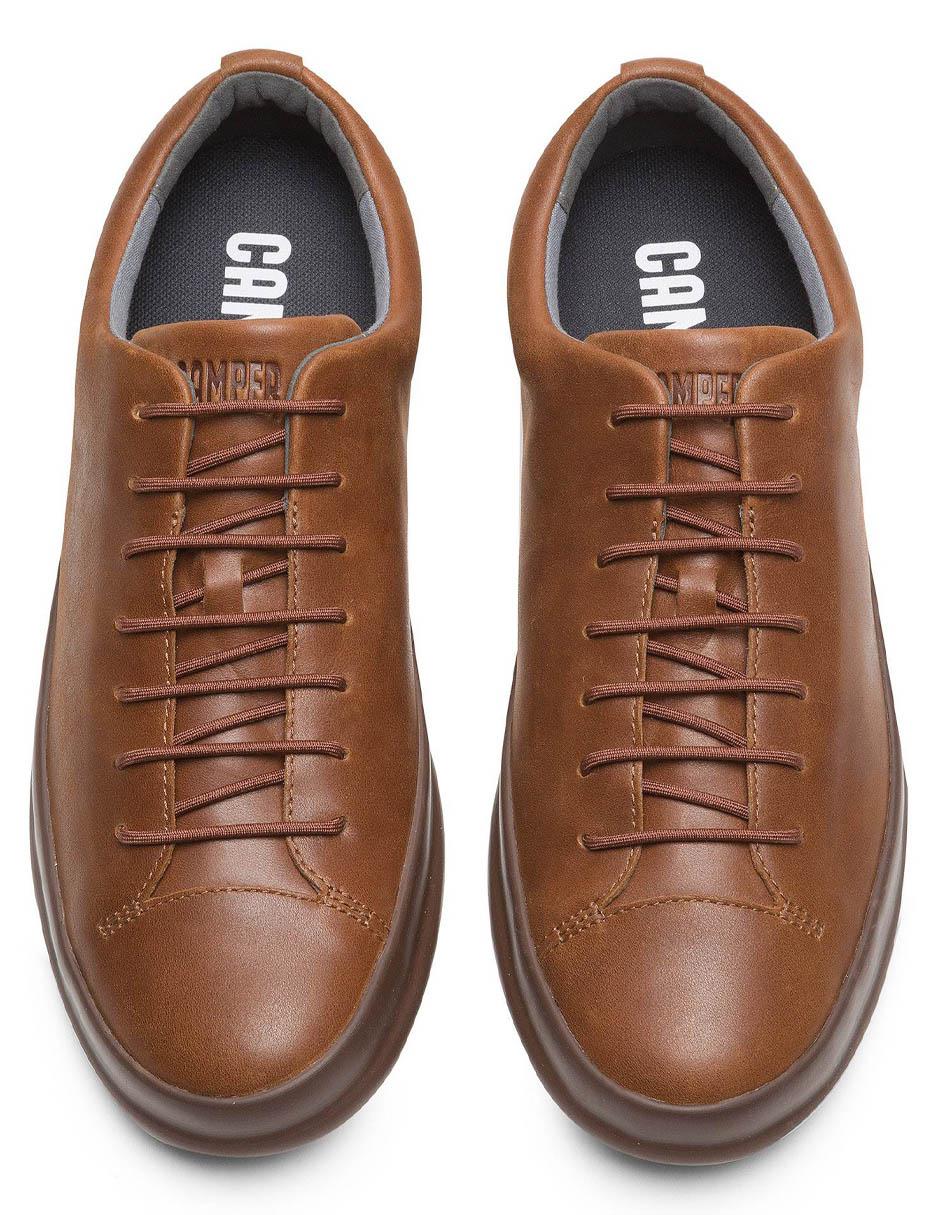 Tenis de piel para hombre