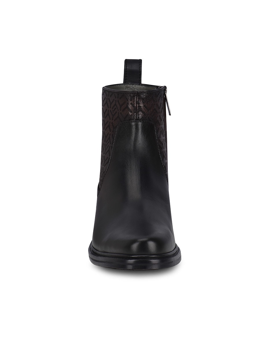 Botín de piel para hombre 5