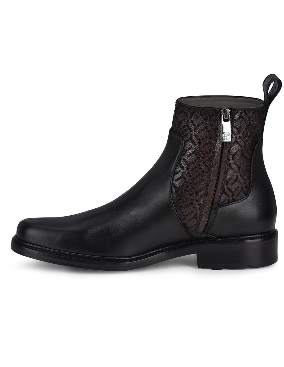 Botín de piel para hombre 4
