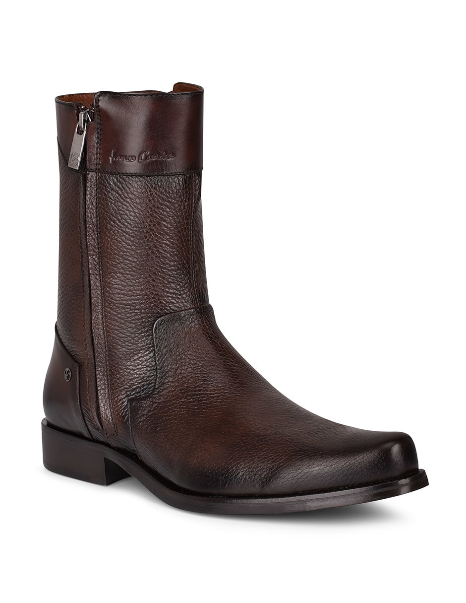 Botín de piel para hombre Botín de piel para hombre