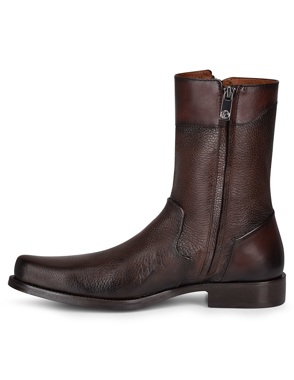 Botín de piel para hombre 4