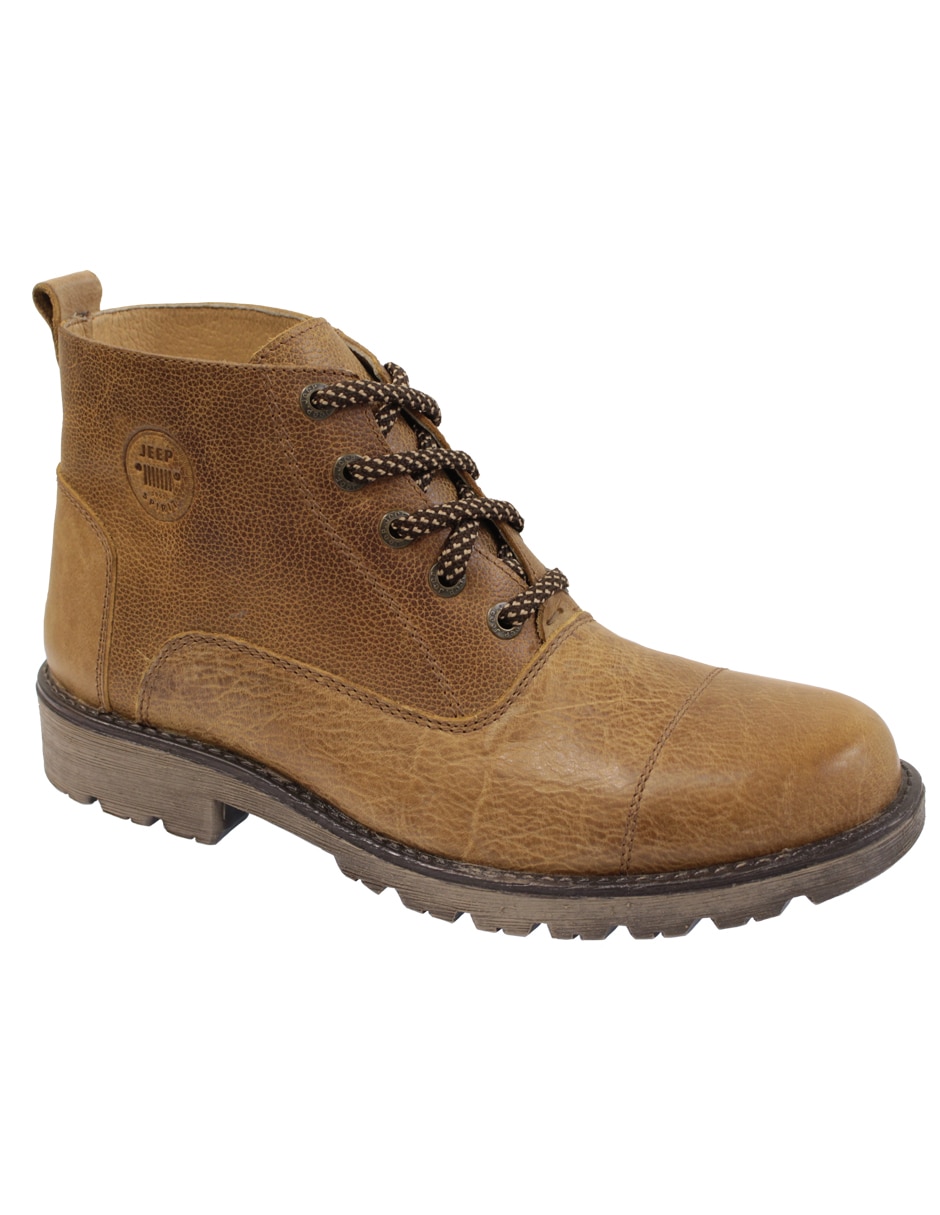 Bota de piel para hombre