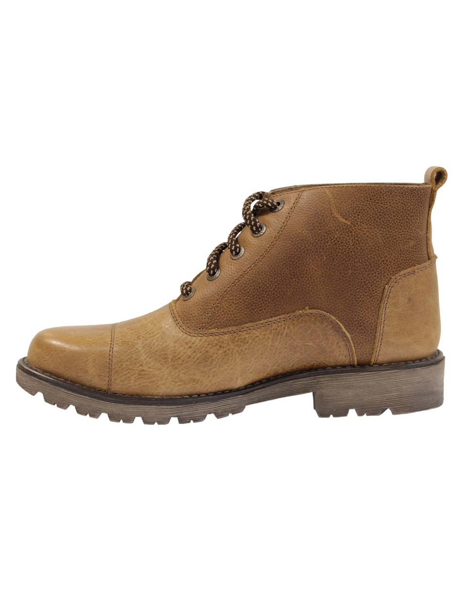 Bota de piel para hombre