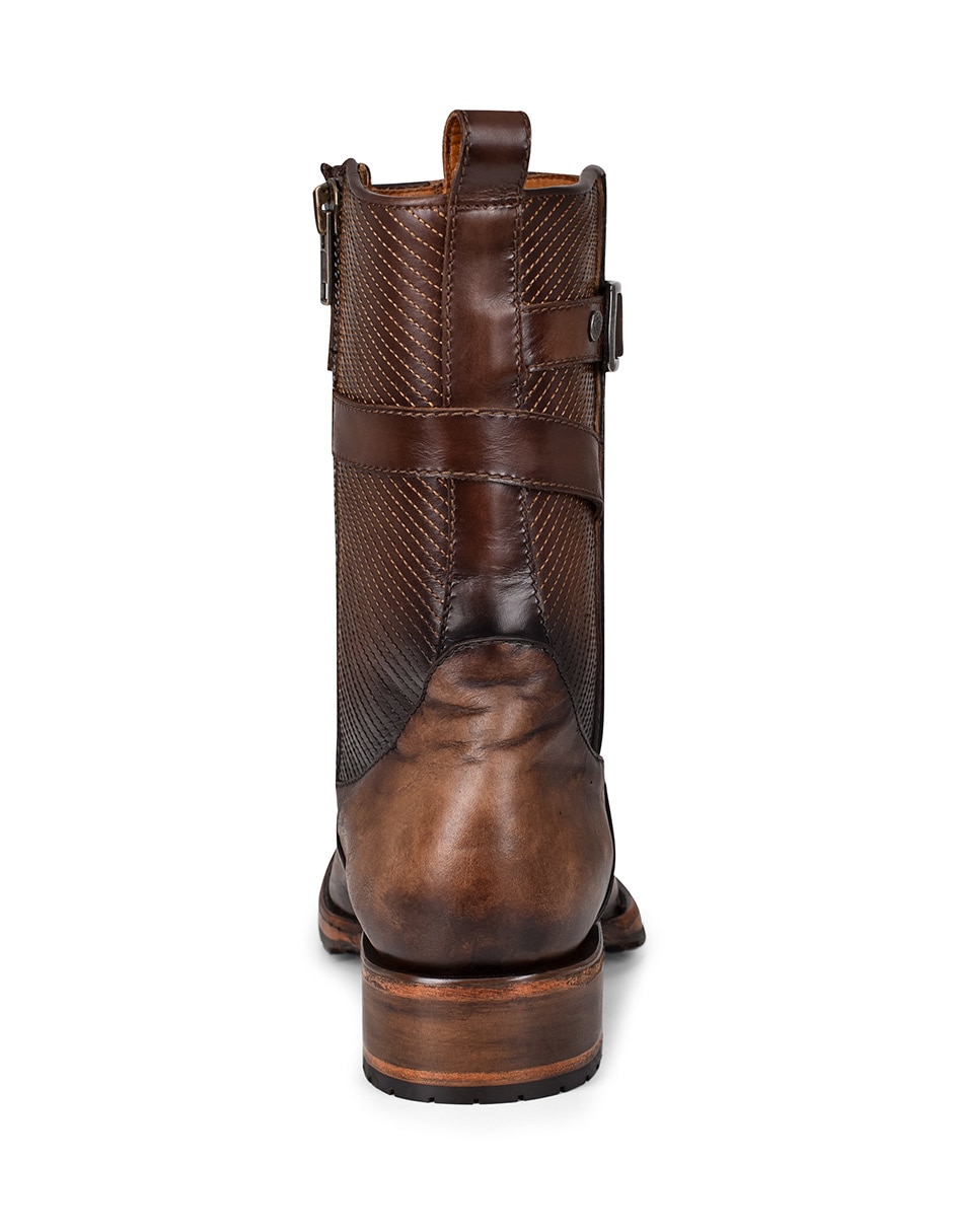 Bota casual Franco de piel para hombre 5