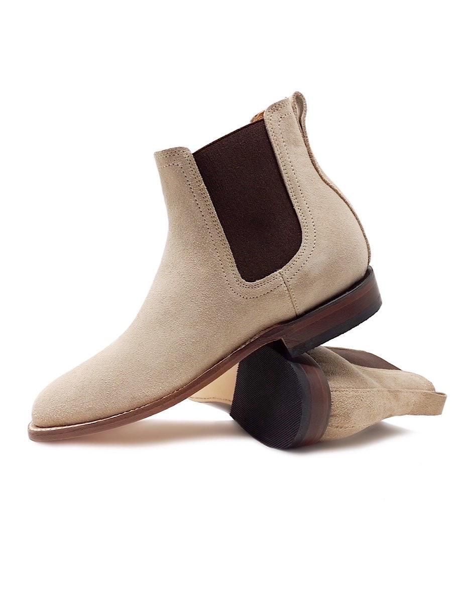 Botín de piel para hombre Botín de piel para hombre