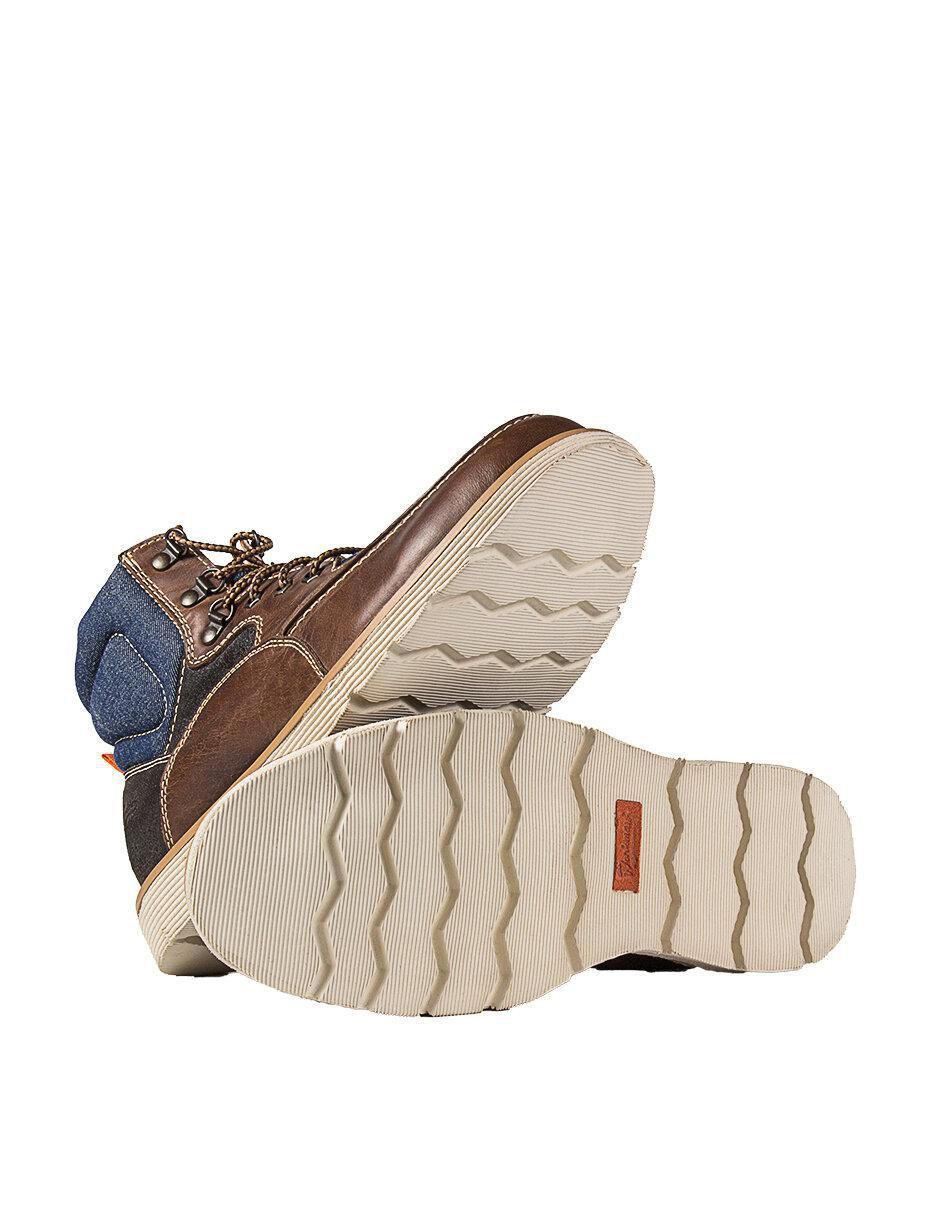 Bota de piel para hombre