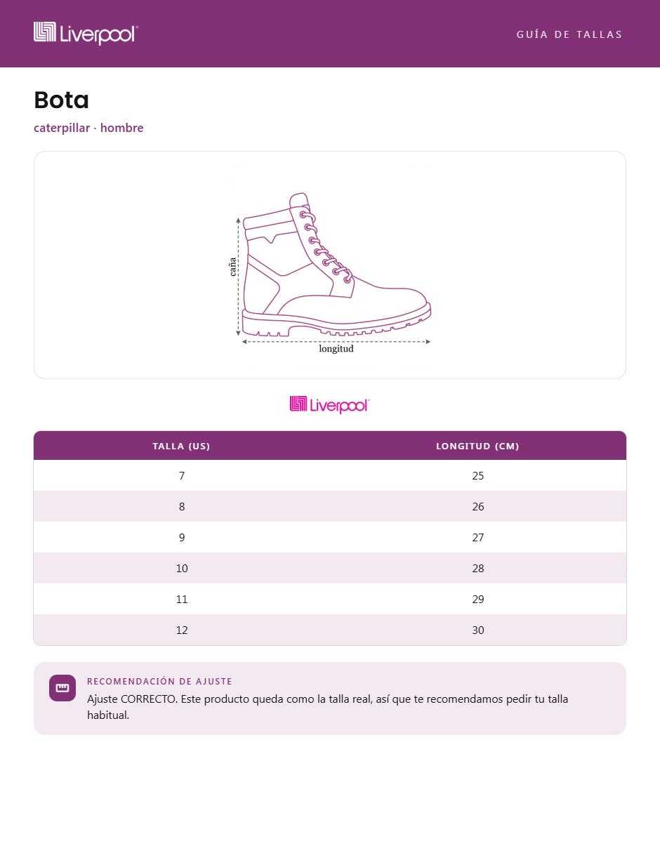 Bota de piel para hombre 7