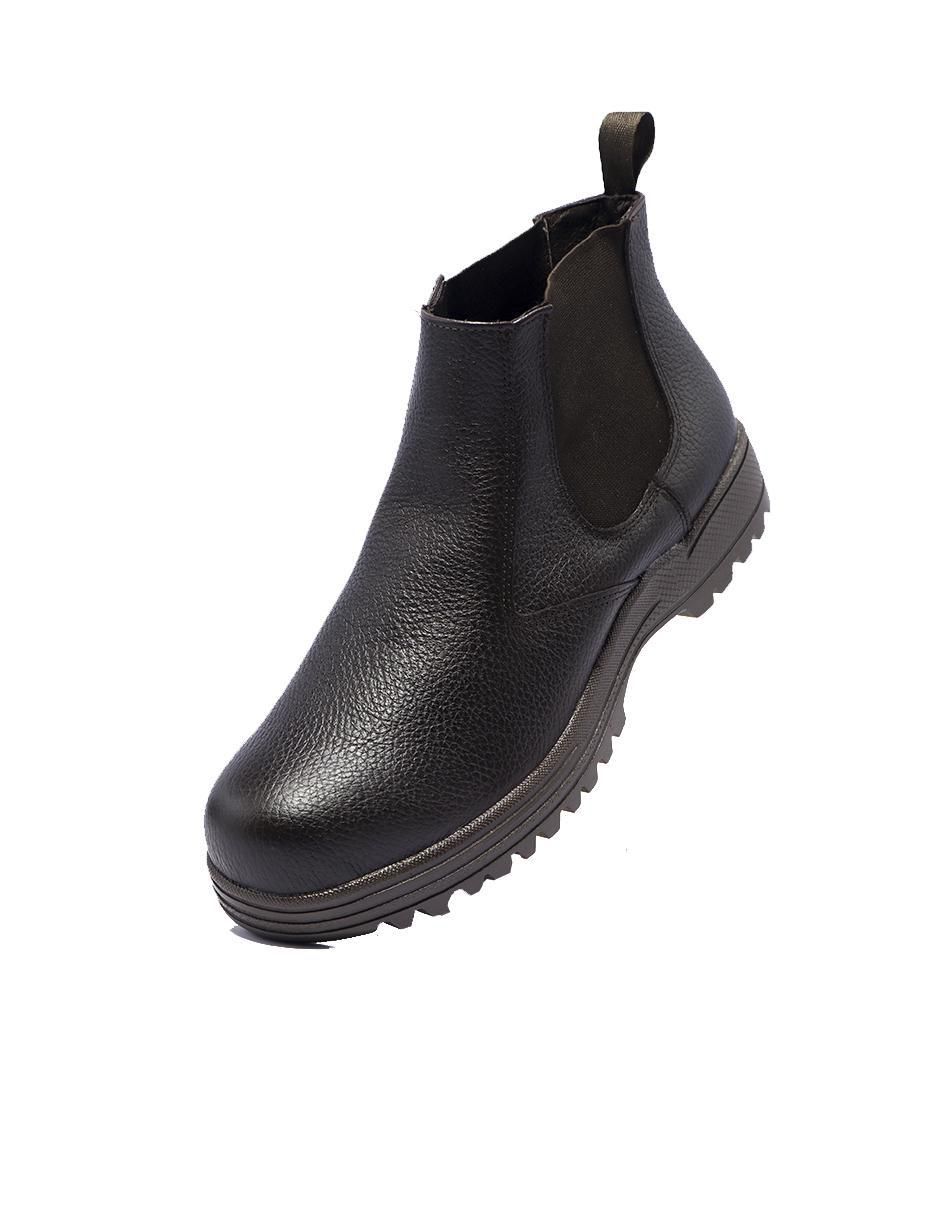 Botín de piel para hombre 6