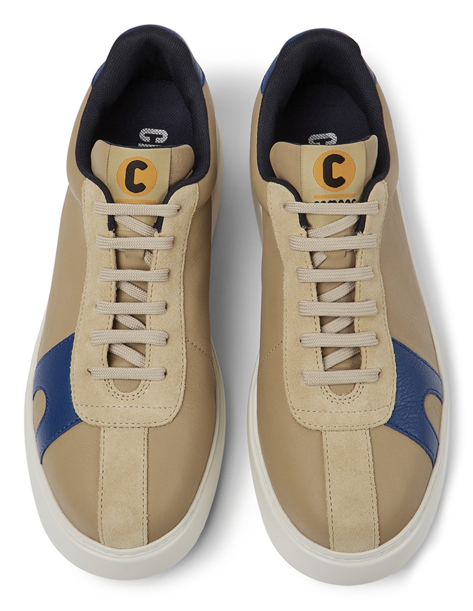 Tenis de piel para hombre