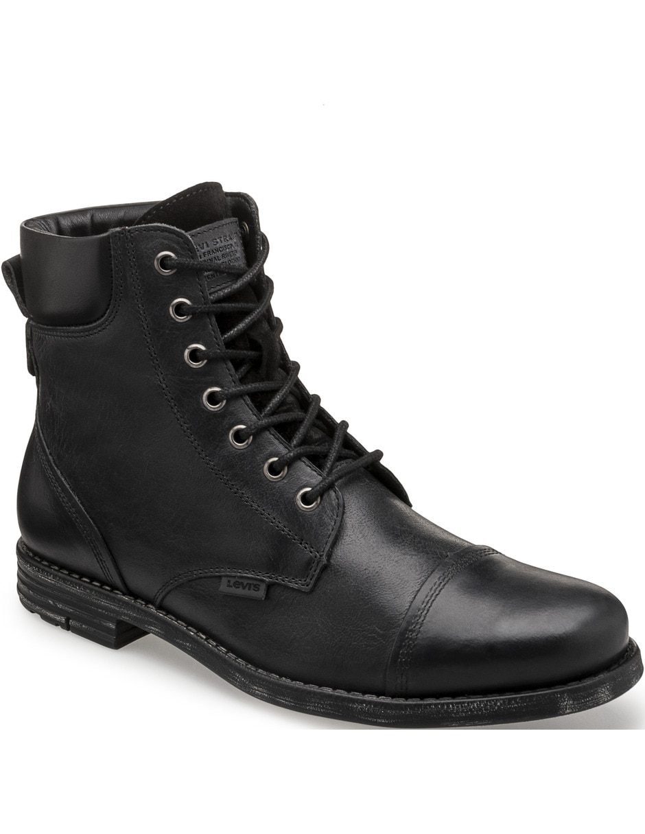 Botín de piel para hombre Botín de piel para hombre