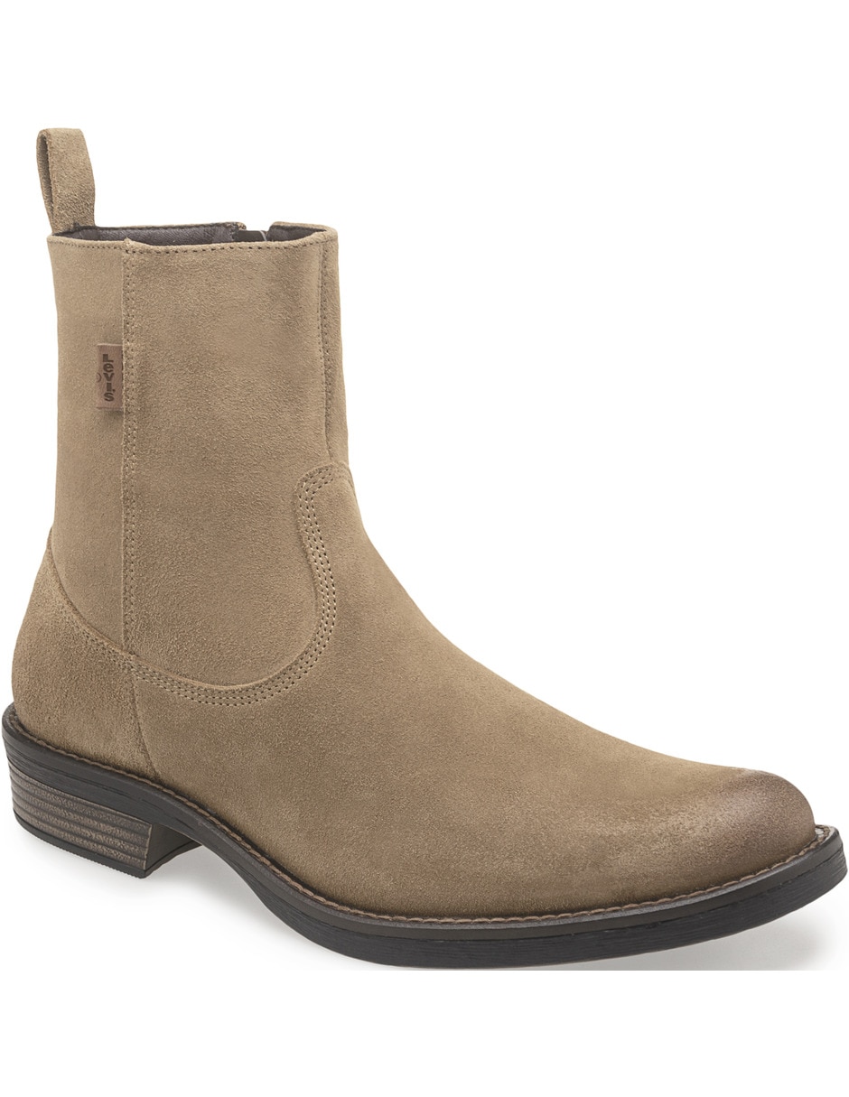 Botín de piel para hombre Botín de piel para hombre