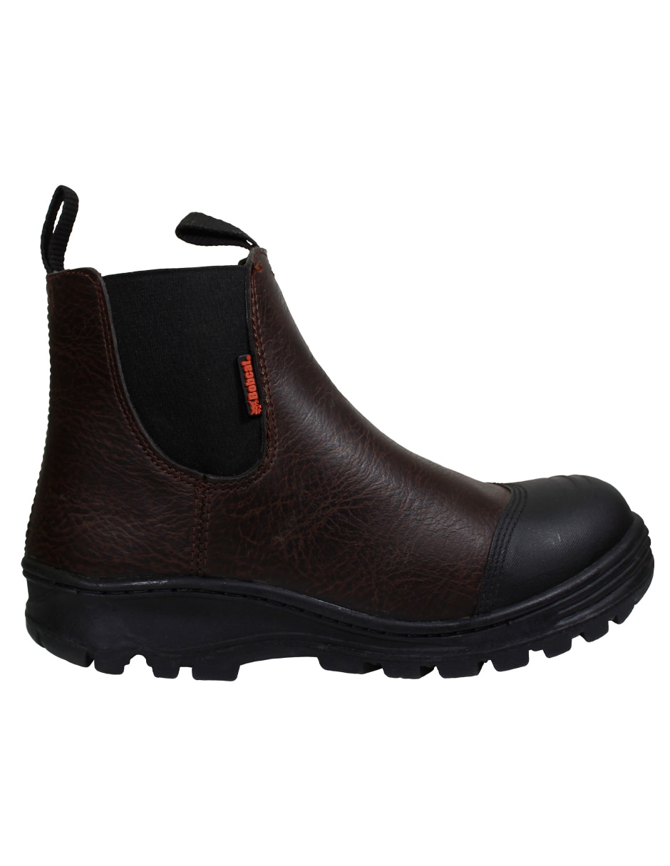 Bota casual Bobcat de piel para hombre