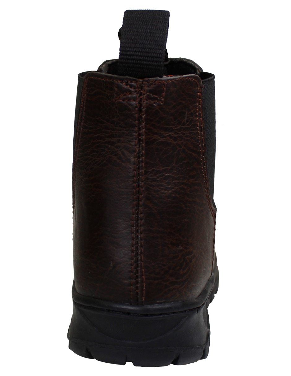Bota casual Bobcat de piel para hombre