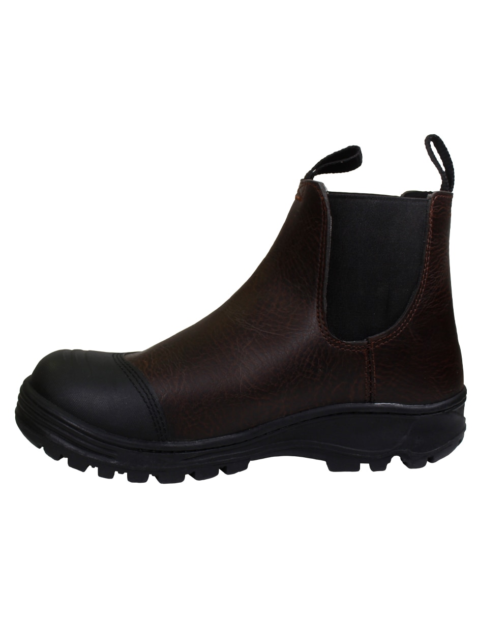 Bota casual Bobcat de piel para hombre