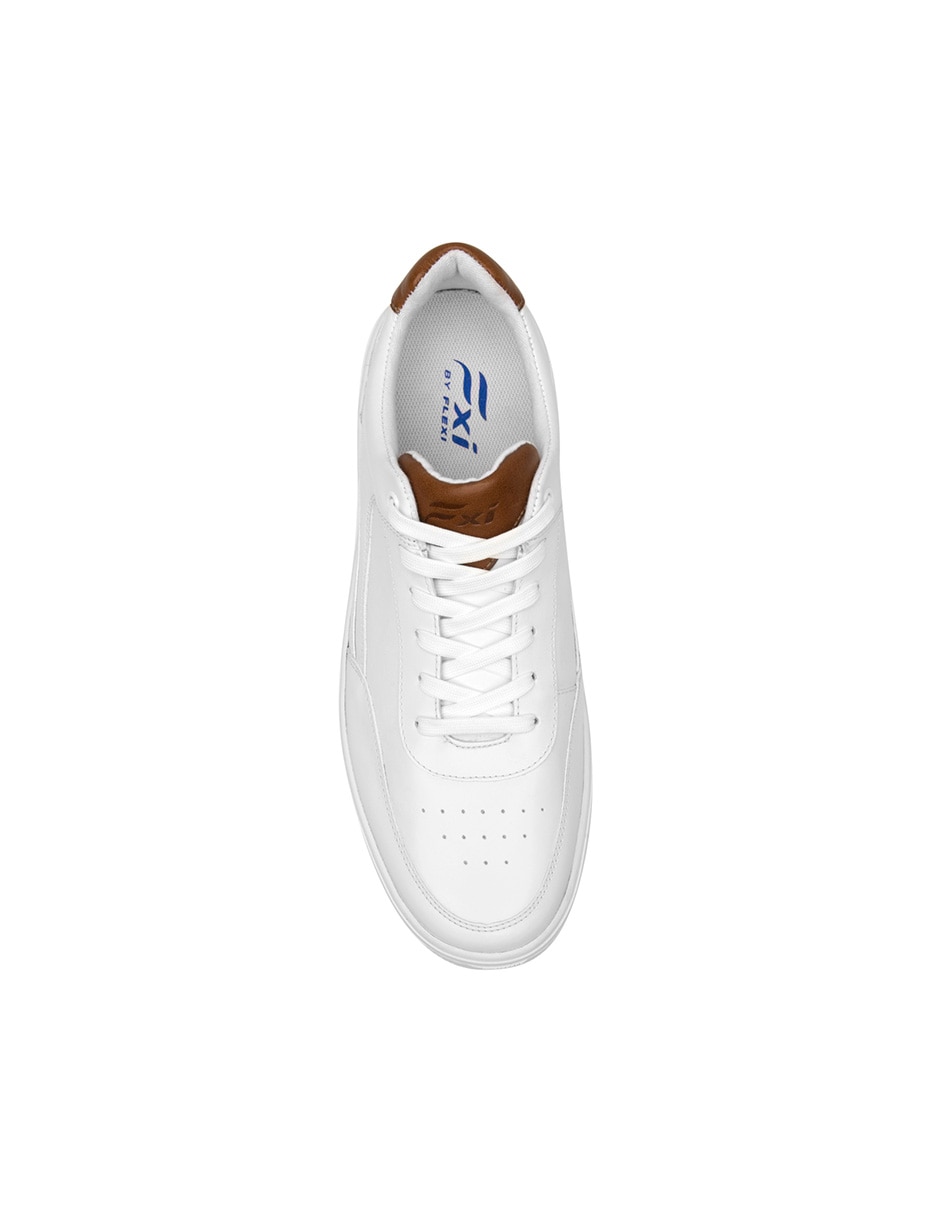 Tenis de piel Flexi para hombre