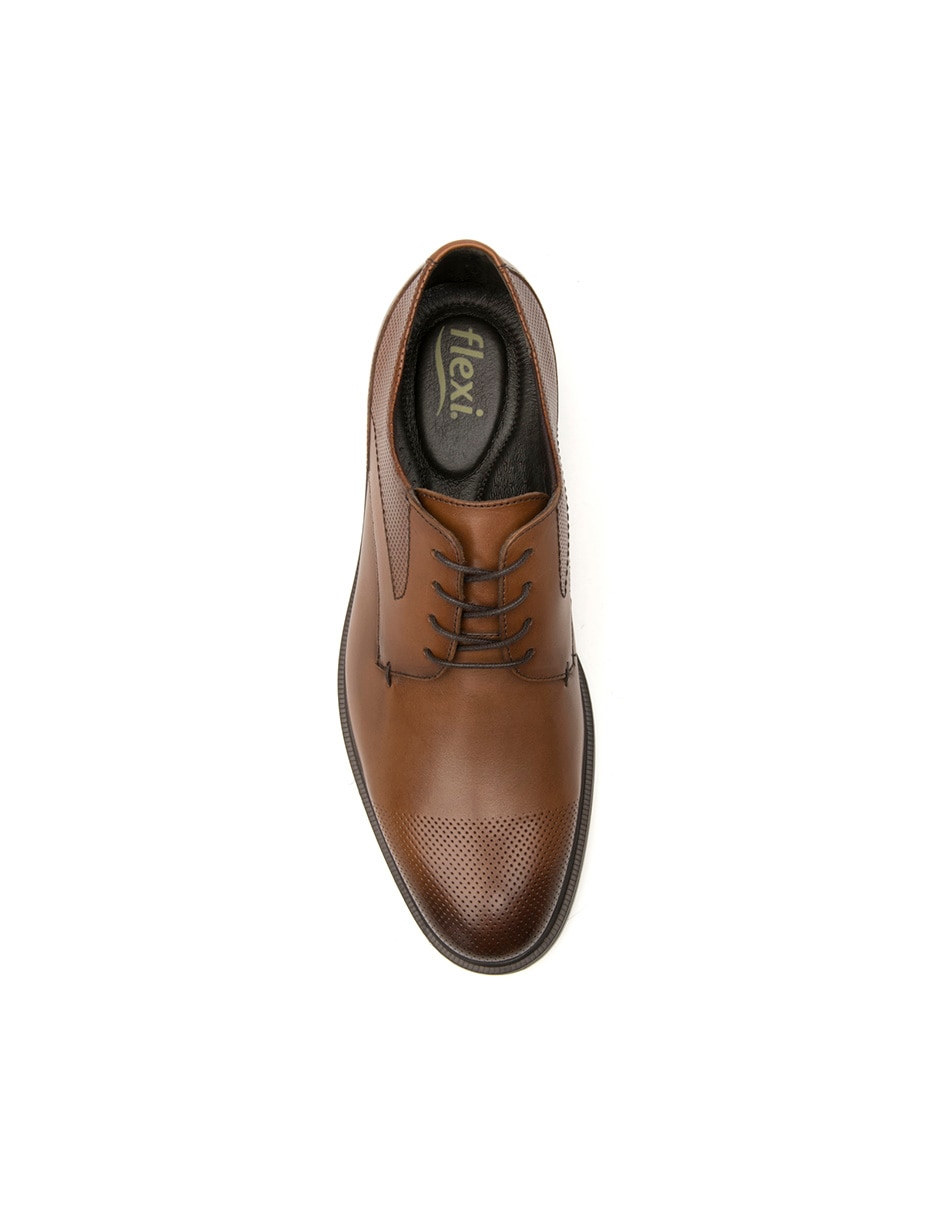 Zapato Derby Flexi Para Hombre