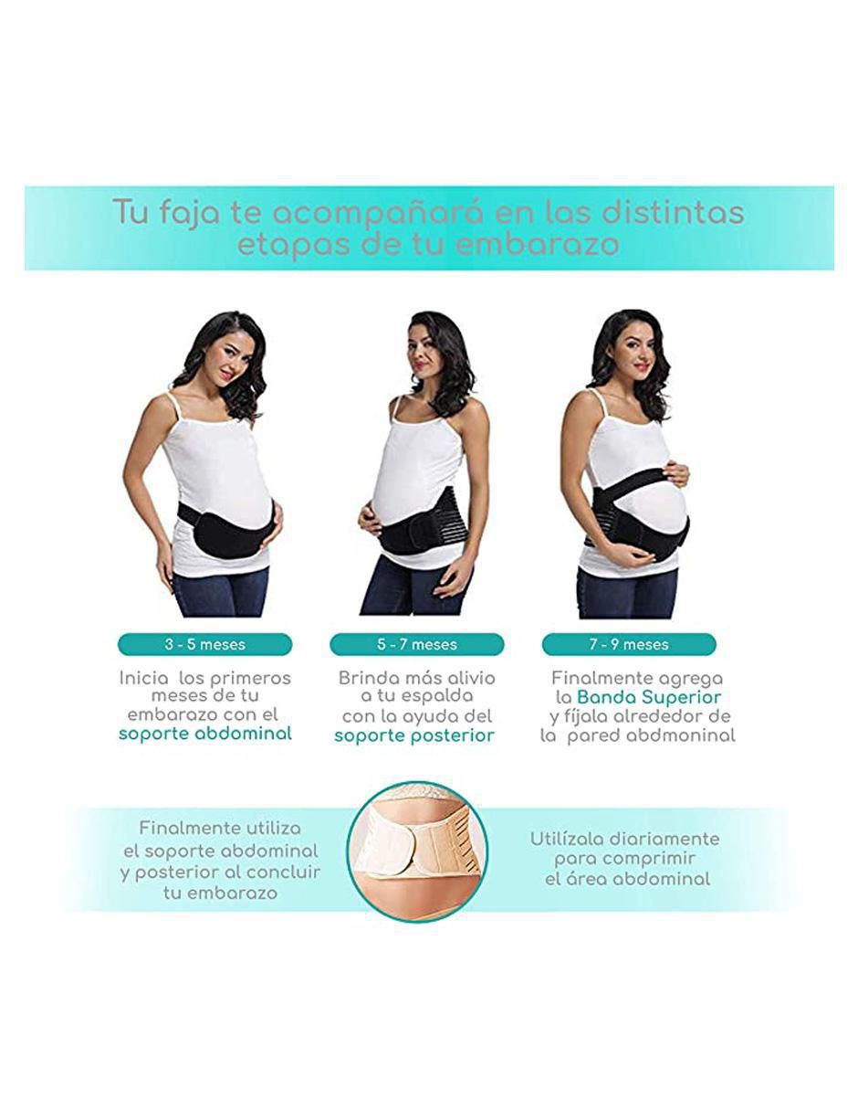 Faja maternidad Tiernelle con compresión media