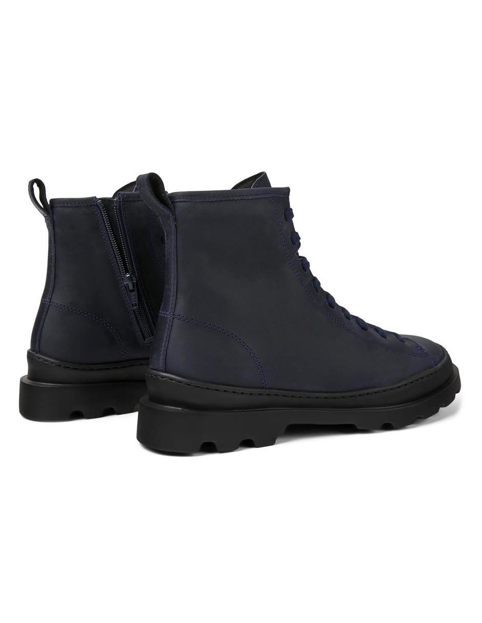 Bota arriba del tobillo de piel para mujer