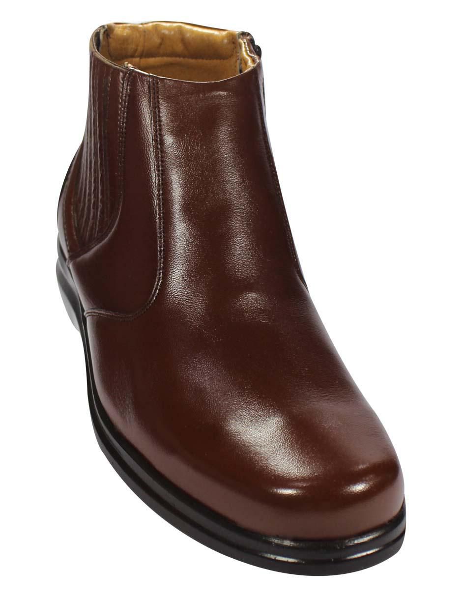 Botín de piel para hombre Botín de piel para hombre