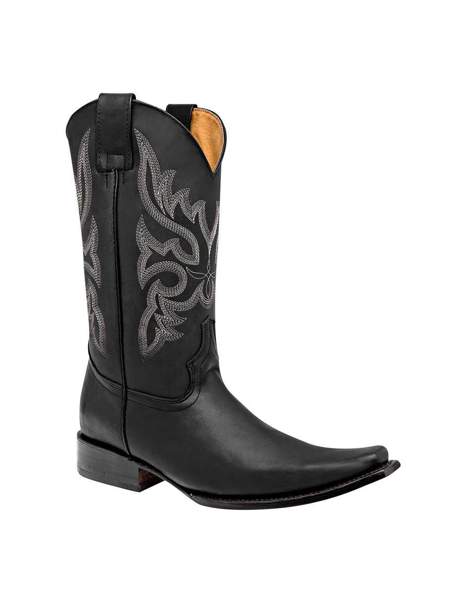 Bota de piel para hombre