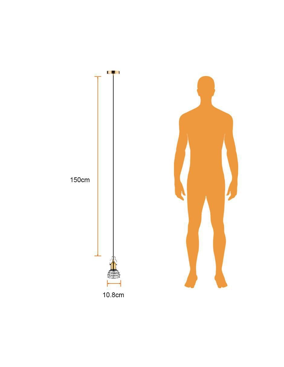 Lámpara Tecnolite incandescente y led Koeia I