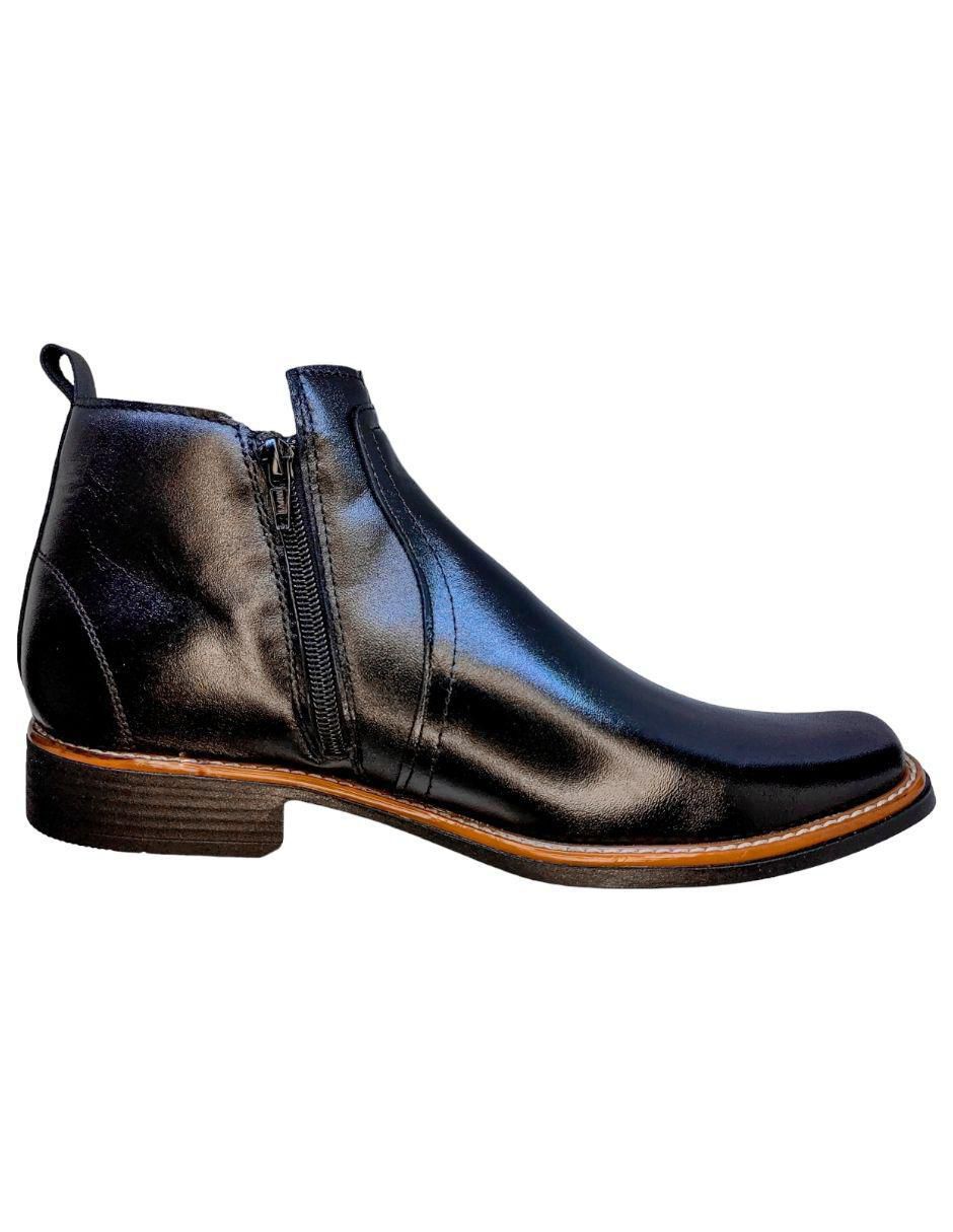 Botín Chelsea de piel para hombre 2