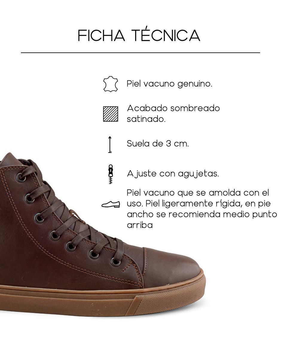 Tenis de piel para hombre 4