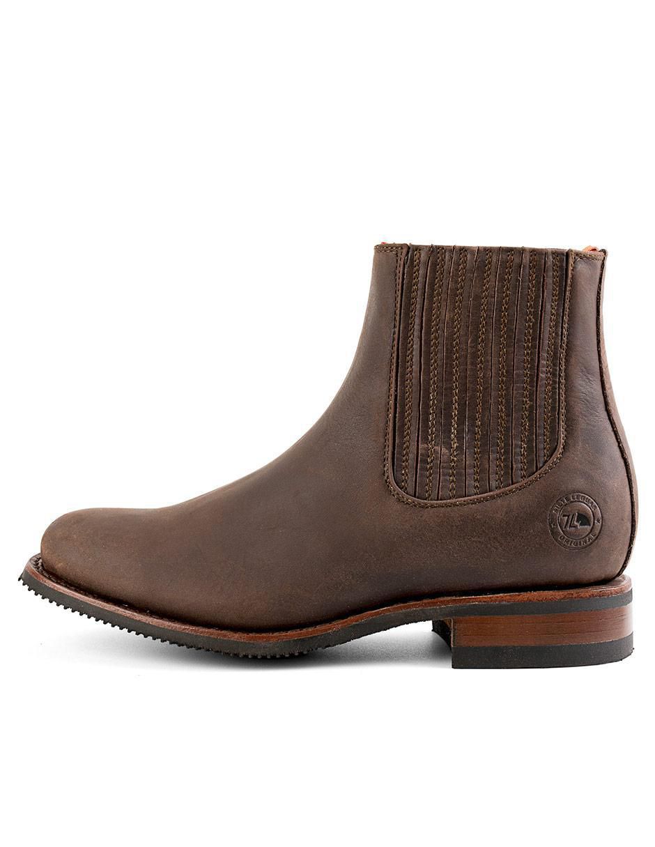 Botín de piel para hombre Botín de piel para hombre